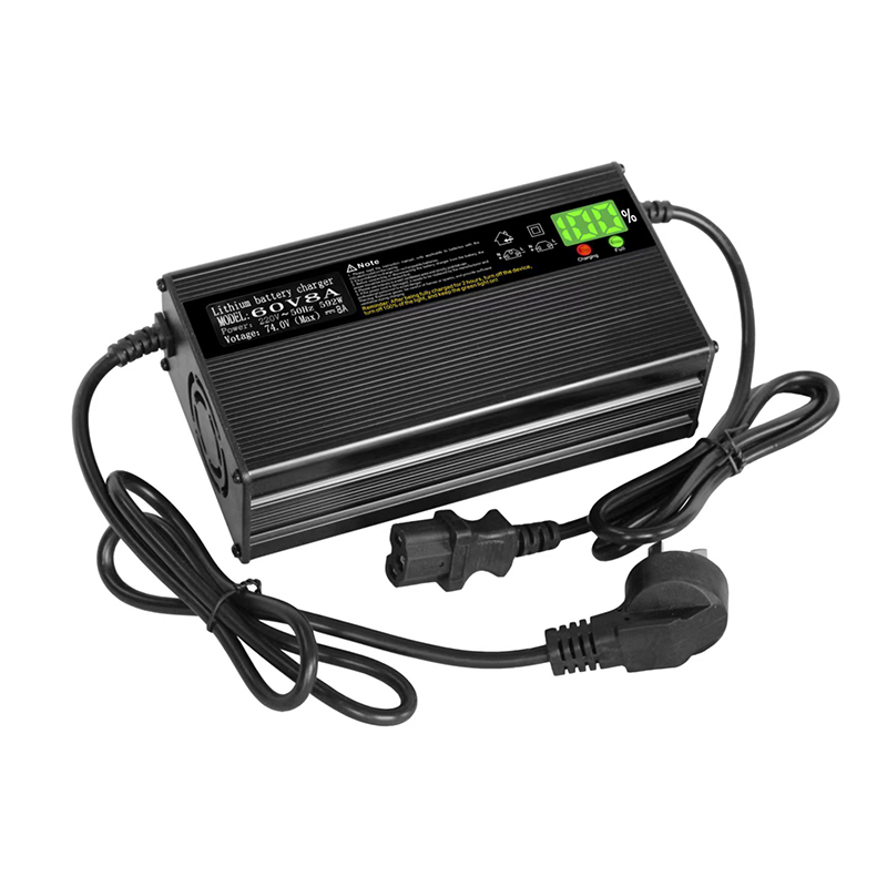 Electric Bicycle Battery Charger 36V with Overload Short-Circuit Protection
